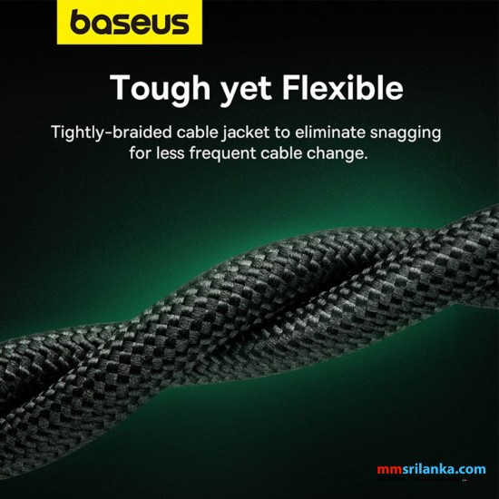 Baseus 20Meter High Speed CAT8 40Gigabit Ethernet Nylon Braided Cable (6M)